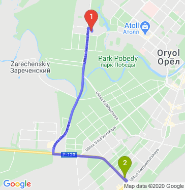 Маршрут по Орлу