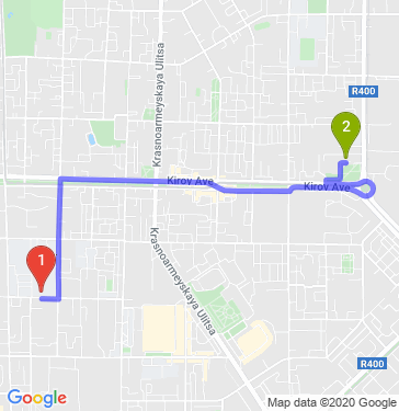Маршрут по Томску
