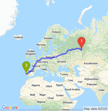 Маршрут из Перми в Ferrel