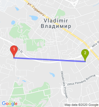 Маршрут по Владимиру