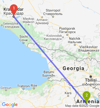 Сколько километров до армении. Путь Краснодар Ереван. Автодорога Краснодар Ереван. Краснодар Ереван маршрут. Дорога от Краснодара до Еревана.