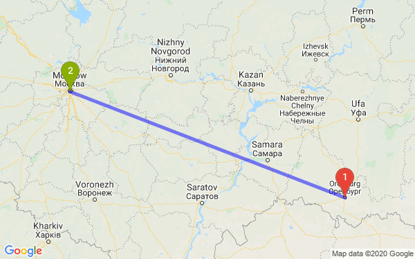 Расстояние от москвы до новгорода