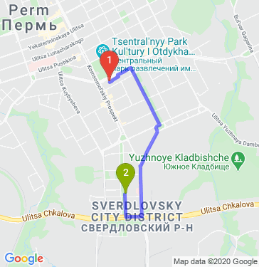 Маршрут по Перми