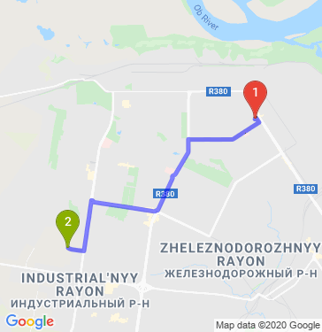 Маршрут по Барнаулу