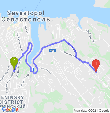Маршрут по Севастополю