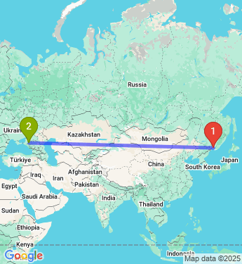 Маршрут из Уссурийска в Выселки