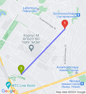 Маршрут по Москве