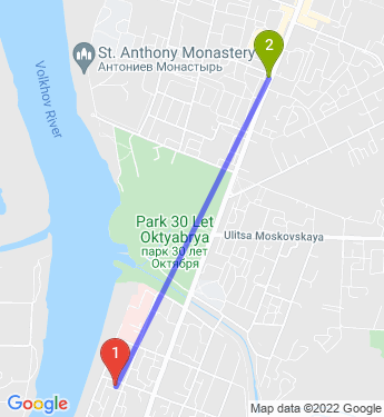 Маршрут по Великому Новгороду