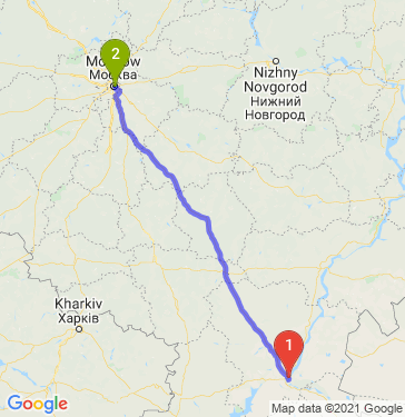 Маршрут по Волгограду