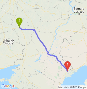 Маршрут из Астрахани в Воронеж