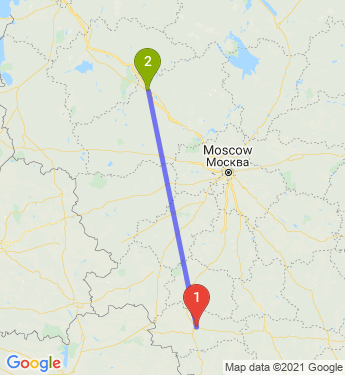 Маршрут из Курска в Хотилово