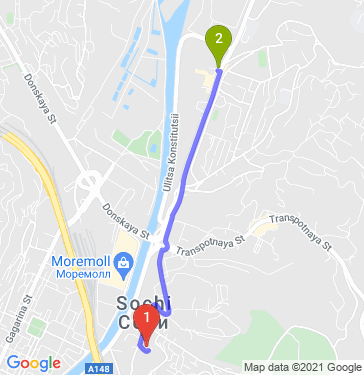 Маршрут по Сочи
