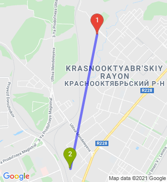 Маршрут по Волгограду