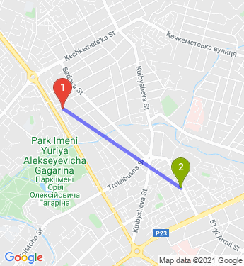 Маршрут по Симферополю