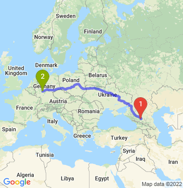 Маршрут из Пятигорска в Гисен