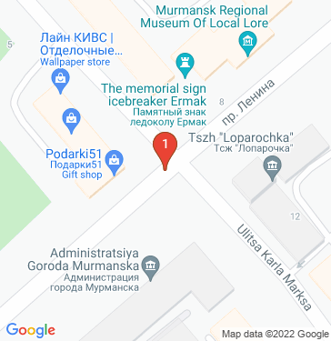 Маршрут по Мурманску