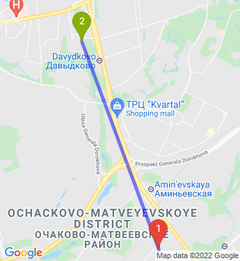 Маршрут по Москве