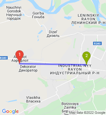 Маршрут по Барнаулу