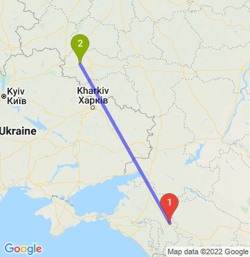 Маршрут из Армавира в 