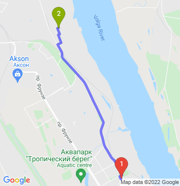 Маршрут по Ярославлю