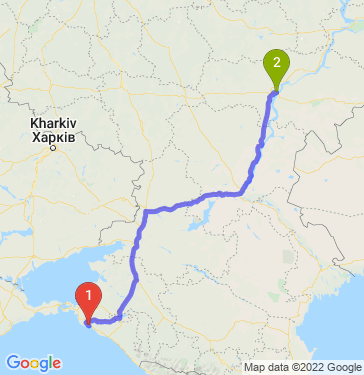 Маршрут из Новороссийска в Саратов