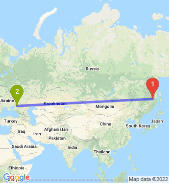 Маршрут из Комсомольска-на-Амуре в Ростов-на-Дону