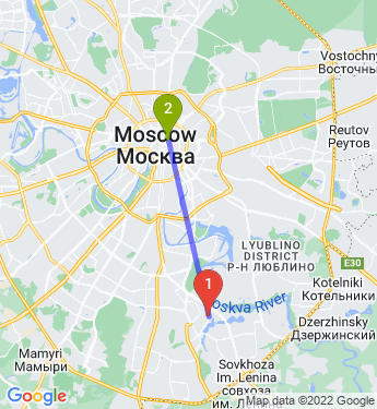 Маршрут по Москве