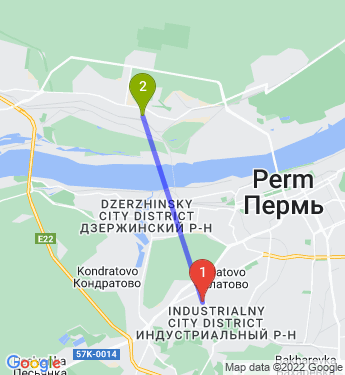 Маршрут по Перми