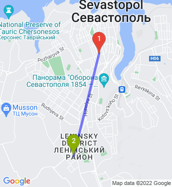 Маршрут по Севастополю