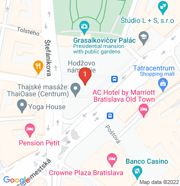 Маршрут по Братиславе