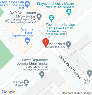Маршрут по Мурманску
