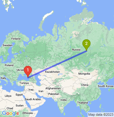 Маршрут из Сочи в 