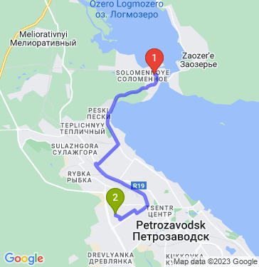 Маршрут по Петрозаводску