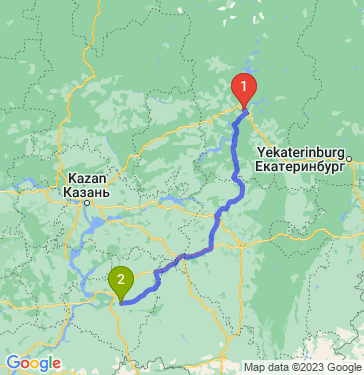 Маршрут из Перми в Кинель