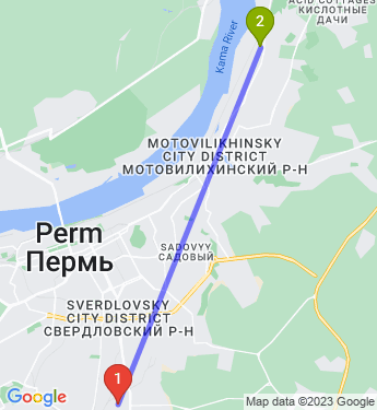 Маршрут по Перми