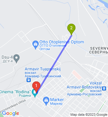 Маршрут по Армавиру