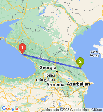 Маршрут из Сочи в Дербента