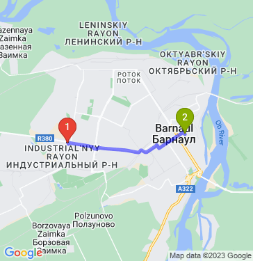 Маршрут по Барнаулу