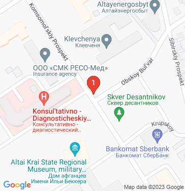 Маршрут по Барнаулу
