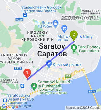 Маршрут по Саратову