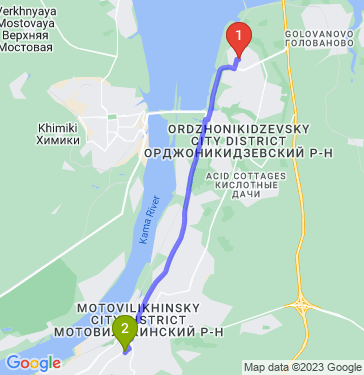 Маршрут по Перми