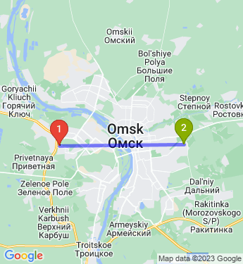 Маршрут по Омску