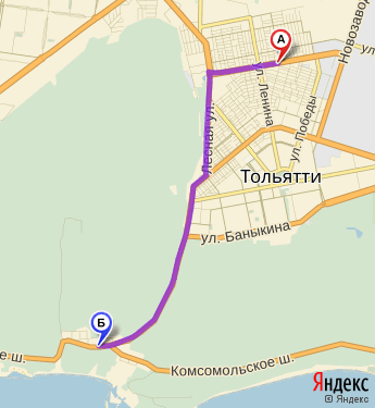 96 маршрут тольятти схема движения тольятти