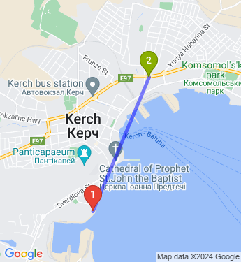 Маршрут по Керчи