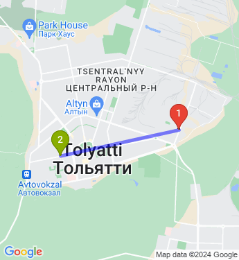 Маршрут по Тольятти