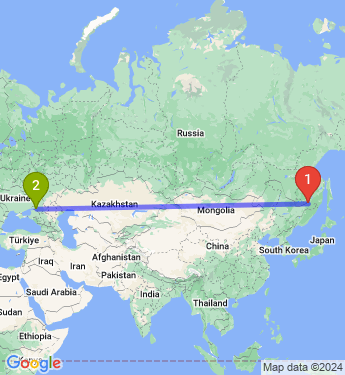 Маршрут из Хабаровска в Ростов-на-Дону