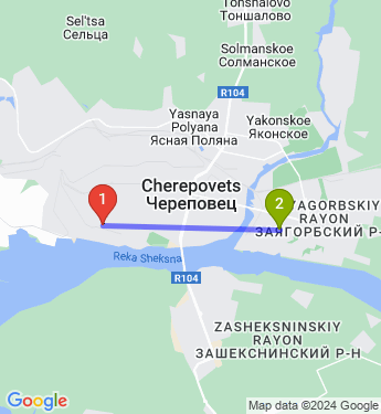 Маршрут по Череповцу