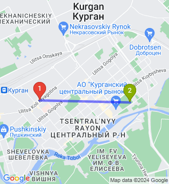 Маршрут по Кургану