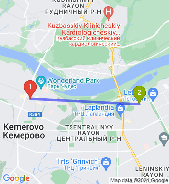 Маршрут по Кемерову