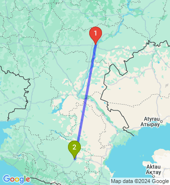 Маршрут из Саратова в Буденновск